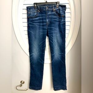 American‎ Eagle Next Level Airflex original Straight Jeans Mens Size 36 x 36